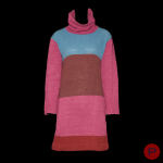 DOROTHÉE BIS E. & J. JACOBSON - AUTOMNE-HIVER 1976/77 - ROBE-PULL