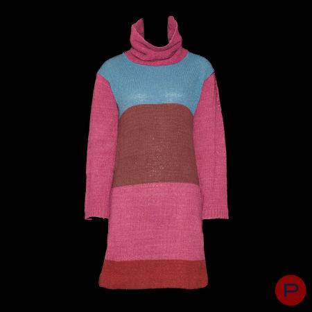 DOROTHÉE BIS E. & J. JACOBSON - AUTOMNE-HIVER 1976/77 - ROBE-PULL