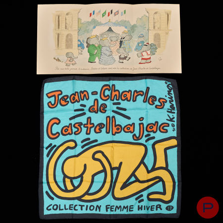 JEAN-CHARLES DE CASTELBAJAC X KEITH HARING, LAURENT DE BRUNHOFF - PRINTEMPS-ÉTÉ 1983, AUTOMNE-HIVER 1990/91