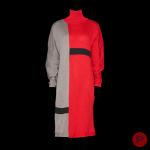 DOROTHÉE BIS E. & J. JACOBSON - 1980'S - ROBE-PULL