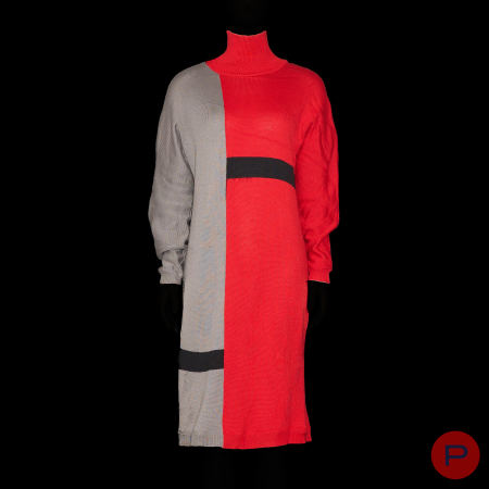 DOROTHÉE BIS E. & J. JACOBSON - 1980'S - ROBE-PULL