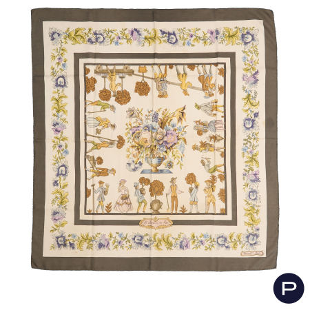 HERMÈS X MAURICE TRANCHANT - 1967 - CARRÉ