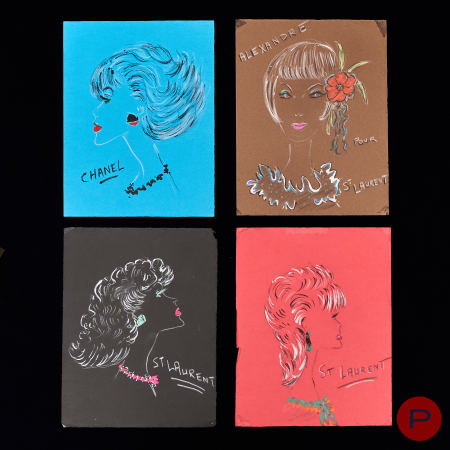 ALEXANDRE DE PARIS X YVES SAINT LAURENT, CHANEL