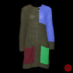 DOROTHÉE BIS E. & J. JACOBSON - AUTOMNE-HIVER 1971/72 - ROBE-PULL