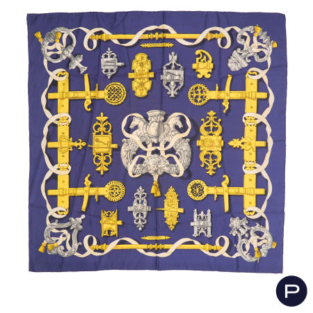 HERMÈS X CATY LATHAM - CARRÉ