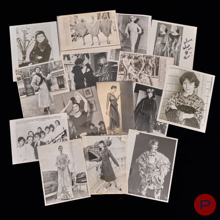 ELISABETH DE SENNEVILLE, PIERRE CARDIN, ISSEY MIYAKE, ANNE MARIE BERETTA, LANVIN CASTILLO, PATOU, JEAN DESSÈS, COMME DES GARÇONS, JACQUES ESTEREL, JACQUES FATH, YVES SAINT LAURENT, DONT - 1955, 1956, PRINTEMPS-ÉTÉ 1967, 