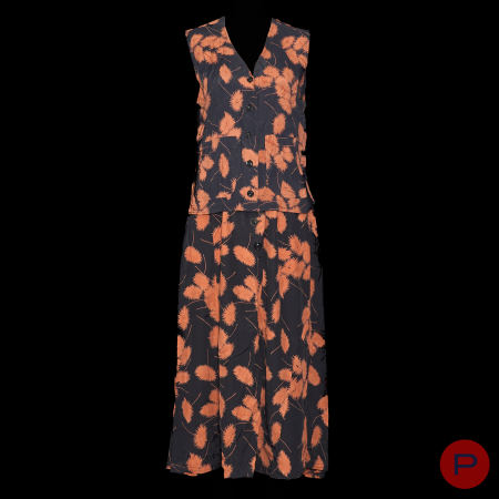 DOROTHÉE BIS E. & J. JACOBSON - CIRCA 1975 - ENSEMBLE, HAUT, JUPE