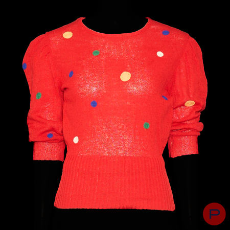 DOROTHÉE BIS E. & J. JACOBSON - PRINTEMPS-ÉTÉ 1979 - PULL-OVER