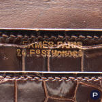 HERMÈS PARIS 24 FAUBOURG SAINT HONORÉ - CIRCA 1950 - SAC