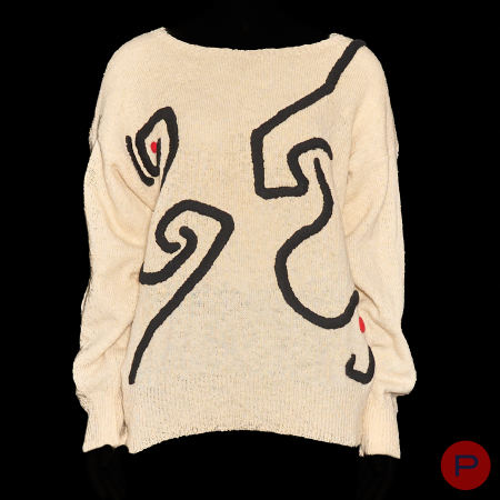 DOROTHÉE BIS E. & J. JACOBSON - PRINTEMPS-ÉTÉ 1986 - PULL-OVER