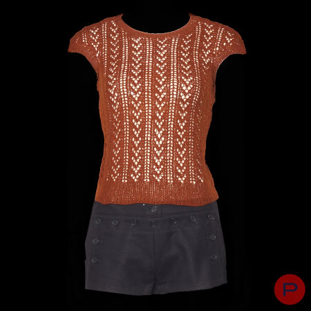 DOROTHÉE BIS - 1990'S - PULL-OVER, SHORT