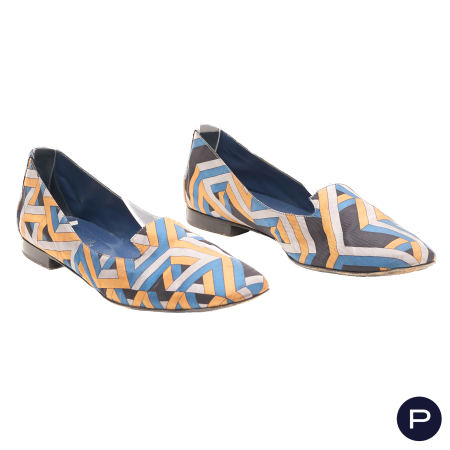 HERMÈS - PAIRE DE SLIPPERS