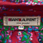 SAINT LAURENT RIVE GAUCHE - CIRCA 1990 - ENSEMBLE, CHEMISIER, JUPE