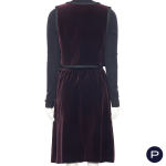 SAINT LAURENT RIVE GAUCHE - AUTOMNE-HIVER 1976/77 - ENSEMBLE, GILET, JUPE