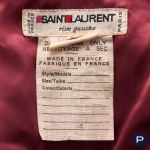 SAINT LAURENT RIVE GAUCHE - AUTOMNE-HIVER 1976/77 - ENSEMBLE, GILET, JUPE