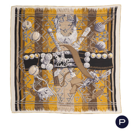 HERMÈS X HUBERT DE WATRIGANT - GRAND CARRÉ