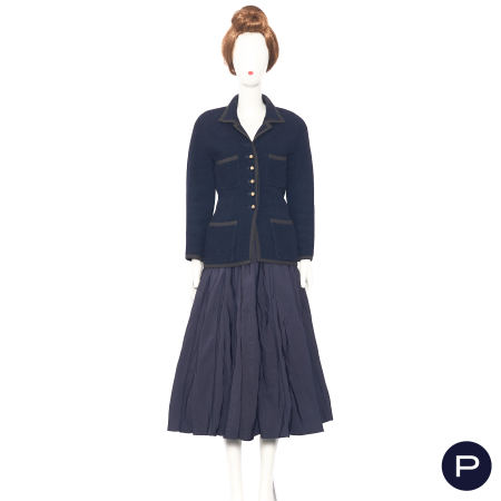 CHANEL BOUTIQUE X KARL LAGERFELD - CIRCA 1990 - VESTE