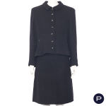 CHANEL - CIRCA 2000 - ENSEMBLE, VESTE, JUPE