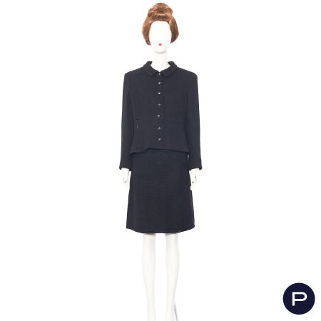 CHANEL - CIRCA 2000 - ENSEMBLE, VESTE, JUPE