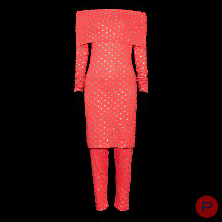 DOROTHÉE BIS E. & J. JACOBSON - PRINTEMPS-ÉTÉ 1986 - ENSEMBLE, TUNIQUE, LEGGING