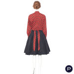 JUNIOR GAULTIER - CIRCA 1990 - CHEMISIER, CACHE-CŒUR