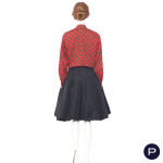 JUNIOR GAULTIER - CIRCA 1990 - CHEMISIER, CACHE-CŒUR