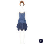 CHLOÉ - PRINTEMPS-ÉTÉ 1992 - ROBE DU SOIR