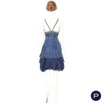 CHLOÉ - PRINTEMPS-ÉTÉ 1992 - ROBE DU SOIR