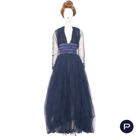 TATTARACHI - 1980'S - ROBE DU SOIR