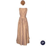 IVOIRE DE BALMAIN - 1990'S - ROBE DU SOIR