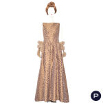 IVOIRE DE BALMAIN - 1990'S - ROBE DU SOIR