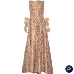 IVOIRE DE BALMAIN - 1990'S - ROBE DU SOIR