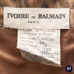 IVOIRE DE BALMAIN - 1990'S - ROBE DU SOIR