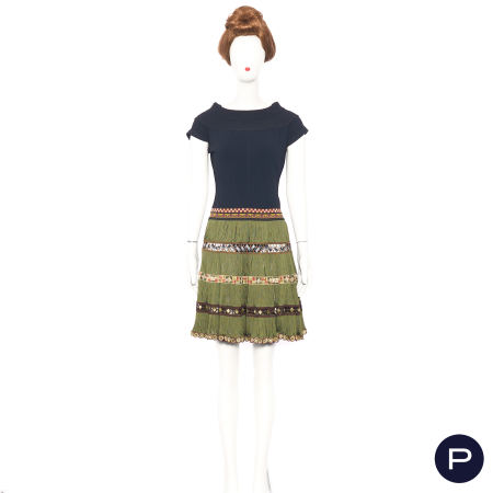 JEAN PAUL GAULTIER MAILLE - PRINTEMPS-ÉTÉ 1991 - JUPE