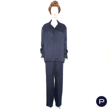 LOUIS VUITTON X NICOLAS GHESQUIÈRE - ENSEMBLE, VESTE-CHEMISE, PANTALON