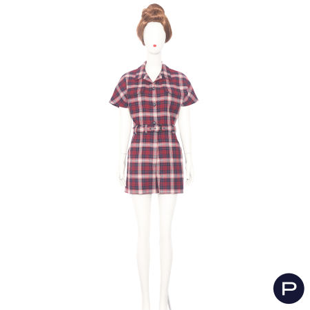 CHRISTIAN DIOR X MARIA GRAZIA CHIURI - PRE-FALL 2021 - COMBINAISON-SHORT