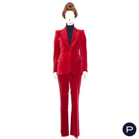 GUCCI X ALESSANDRO MICHELE - AUTOMNE-HIVER 2021/22 - ENSEMBLE, VESTE, PANTALON