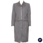 CHRISTIAN DIOR BOUTIQUE X JOHN GALLIANO - CIRCA 1997 - ENSEMBLE, VESTE, JUPE