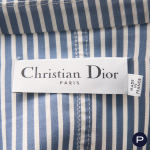 CHRISTIAN DIOR X MARIA GRAZIA CHIURI - CIRCA 2022 - ENSEMBLE, VESTE CROISÉE, PANTALON