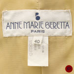 ANNE MARIE BERETTA - PRINTEMPS-ÉTÉ 1986 - VESTE CROISÉE
