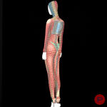 JEAN PAUL GAULTIER MAILLE X BERGDORF GOODMAN - AUTOMNE-HIVER 1995/96 - COMBINAISON-PANTALON