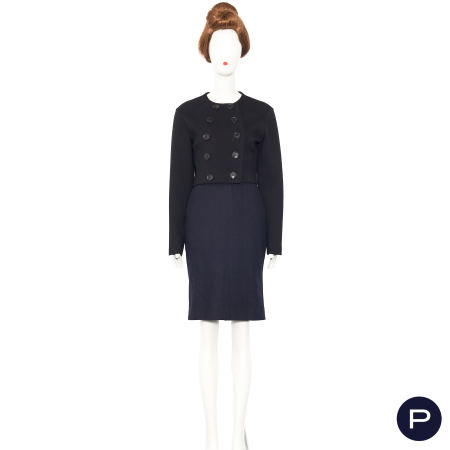 ALAÏA X PIETER MULIER - PRINTEMPS-ÉTÉ 2024 - VESTE CROISÉE