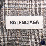 BALENCIAGA X DEMNA GVASALIA - CIRCA 2019 - ENSEMBLE, VESTE CROISÉE, PANTALON