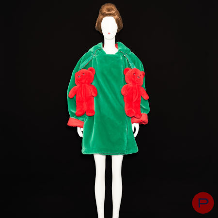 JEAN-CHARLES DE CASTELBAJAC KO AND CO - CIRCA 1990 - MANTEAU