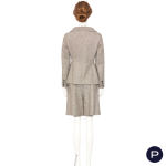 CHRISTIAN DIOR X MARIA GRAZIA CHIURI - CIRCA 2019 - ENSEMBLE, VESTE CROISÉE, JUPE-CULOTTE
