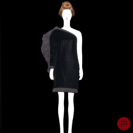 CLAUDE MONTANA - AUTOMNE-HIVER 1982/83 - ROBE