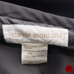 CLAUDE MONTANA - AUTOMNE-HIVER 1982/83 - ROBE