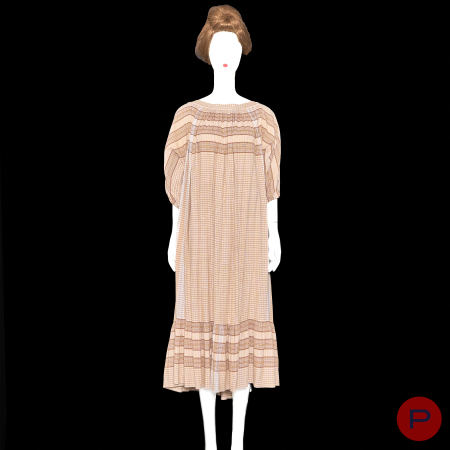 CLAUDE MONTANA POUR FERRER Y SENTIS - PRINTEMPS-ÉTÉ 1977 - ROBE