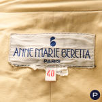 ANNE MARIE BERETTA - CIRCA 1985 - PARDESSUS