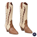 SAINT LAURENT - 2010/20'S - PAIRE DE SANTIAGS